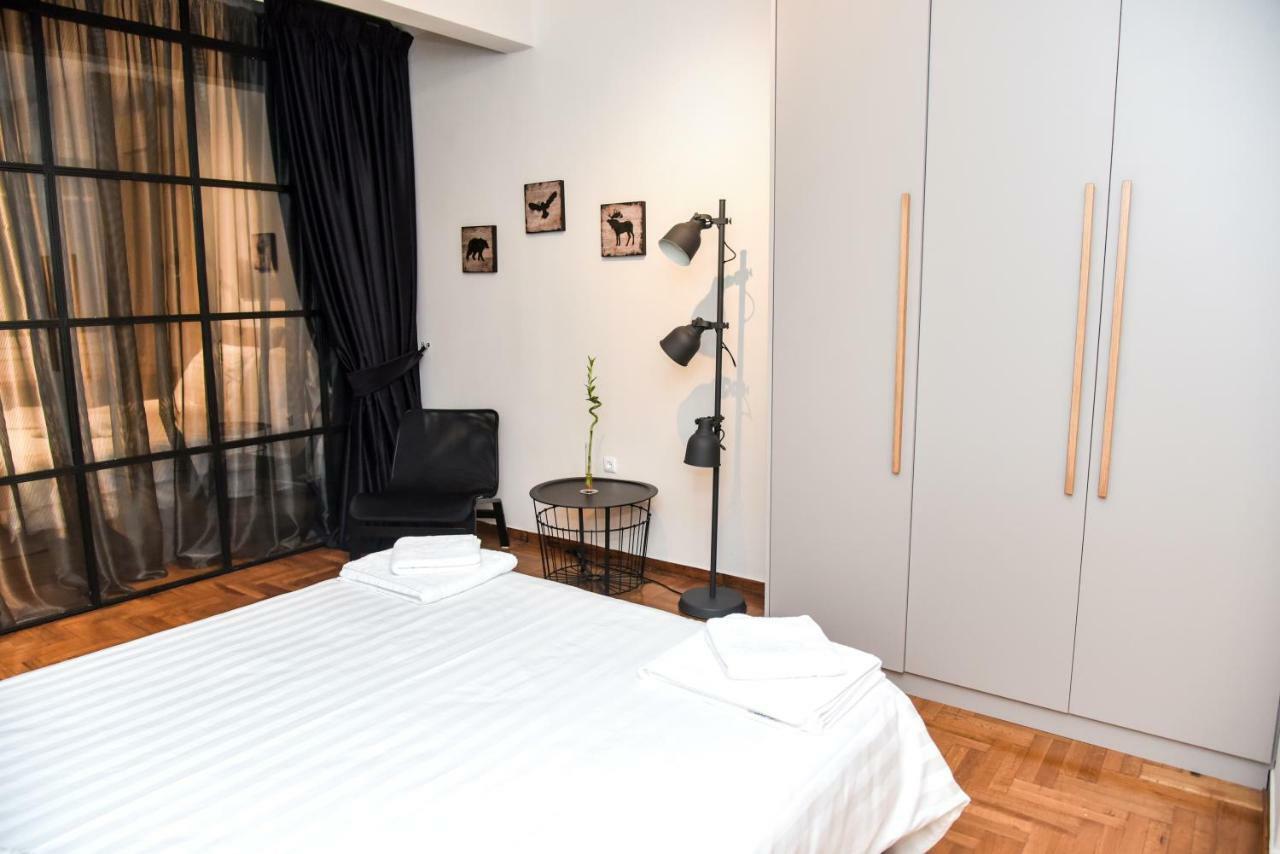 Central Apartment At Echarxia 2 Beds For 5 Pers By Mps Athens Luaran gambar